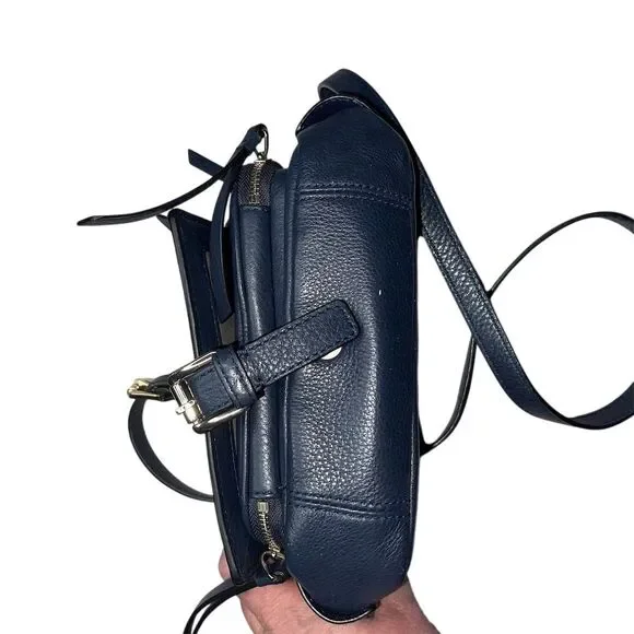 Vince Camuto Women's Blue Ink Leather Crossbody Bag Small Casual - Picture 7 of 7